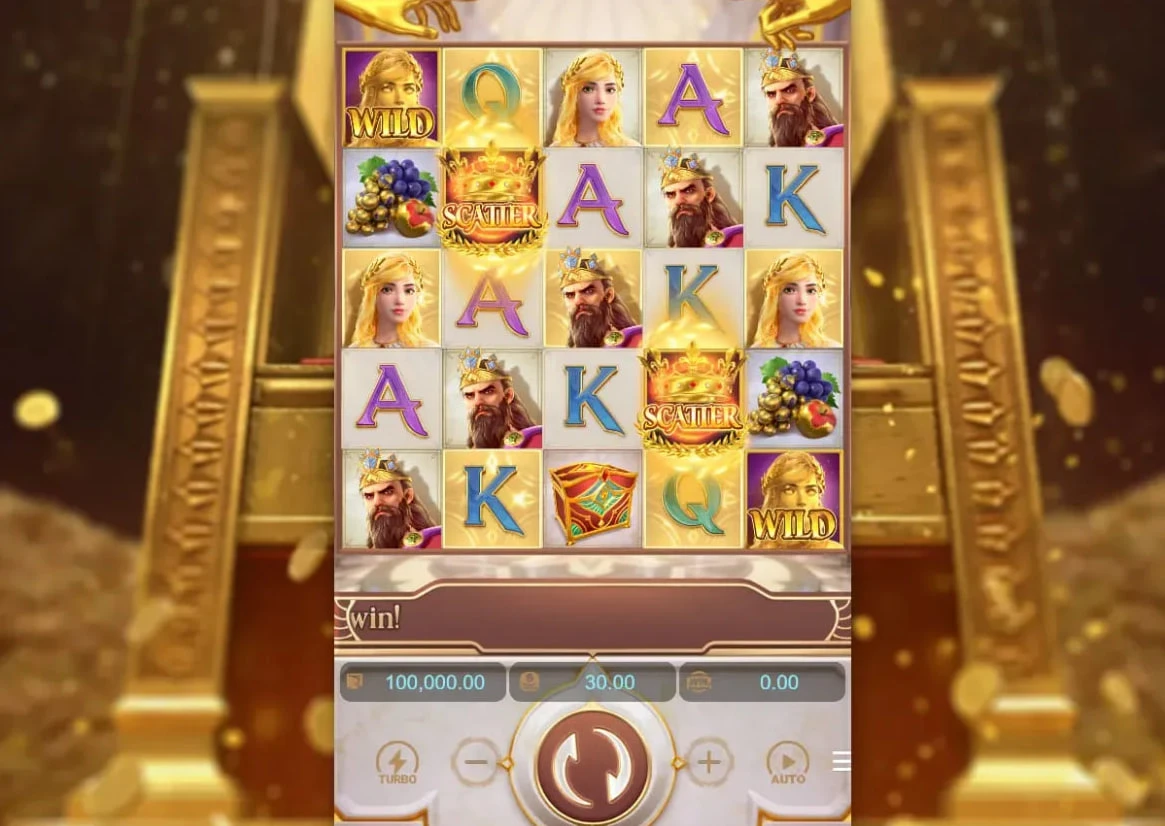 Jogando o slot Midas Fortune com dinheiro real no celular